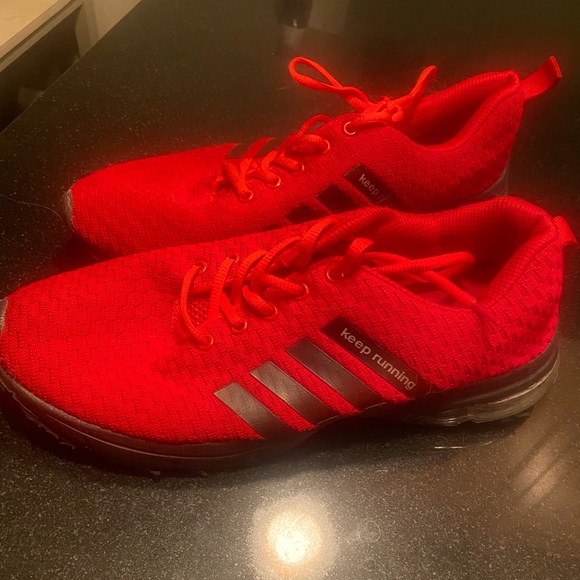 adidas keep running red